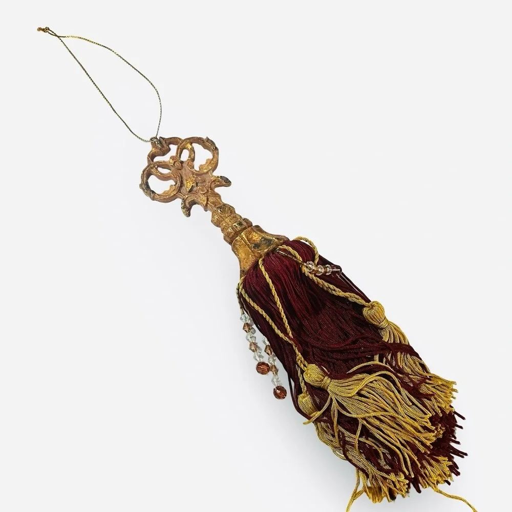 Vintage Tassel Christmas Ornament